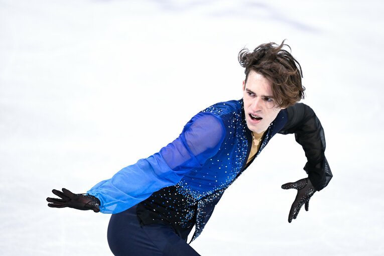 5本の4回転を成功させ、金メダリストとなったシャイドロフ　©Asami Enomoto／JMPA