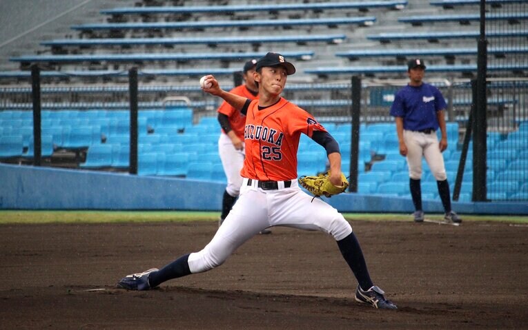 井手駿投手（静岡大・4年）©Yu Takagi