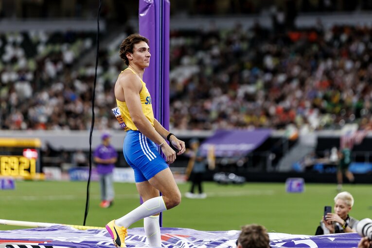 デュプランティスの試技の様子　©Kiichi Matsumoto