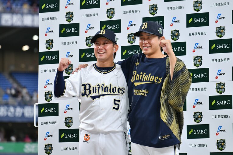 第２戦ヒーローの西野と宮城　©︎Hideki Sugiyama