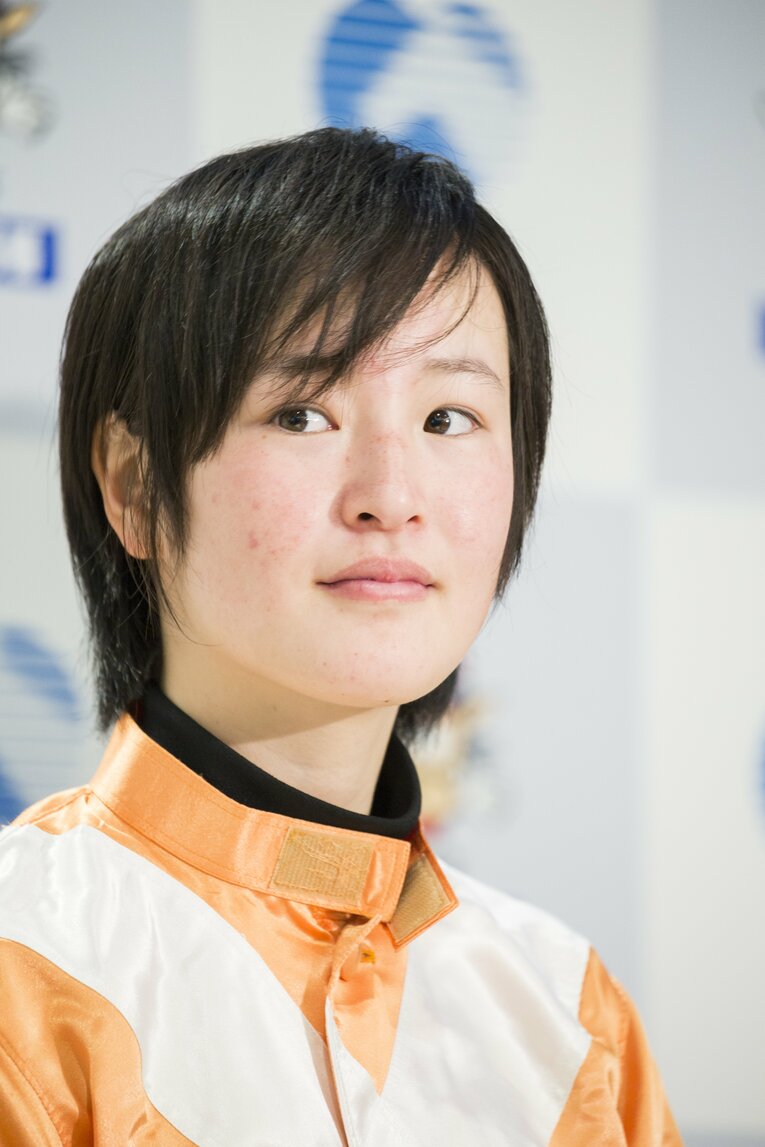 2016年3月、デビュー当時の藤田菜七子（18歳）©Shiro Miyake