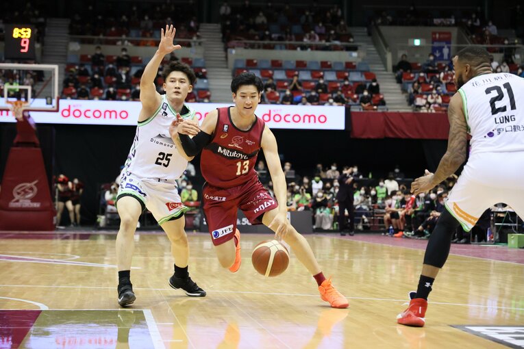 前田悟　photograph by B.LEAGUE