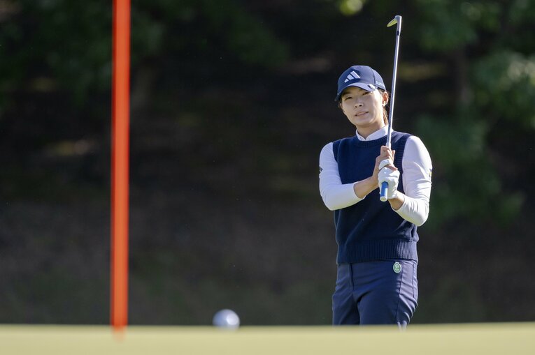 渋野日向子（2025年富士通レディース）©︎Takuya Sugiyama