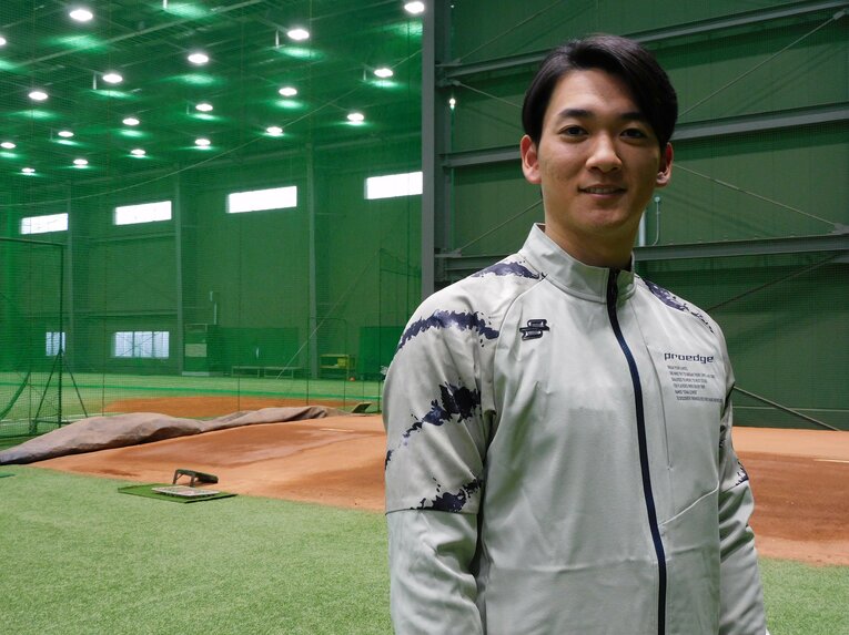 新シーズンに挑む日本生命・山田　©︎Haruka Sato