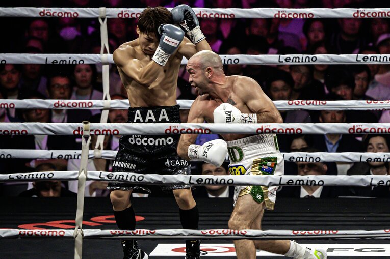 井上尚弥vs.TJ・ドヘニー。2024年9月3日、有明アリーナ　©Takuya Sugiyama