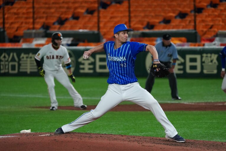 2020年ベイスターズ時代の国吉　©︎Hideki Sugiyama