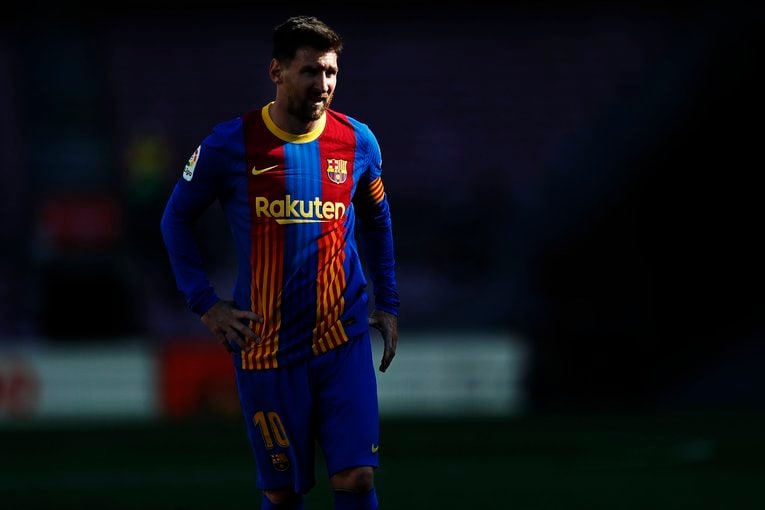 影が落ちる中でのメッシの雄姿©Daisuke Nakashima