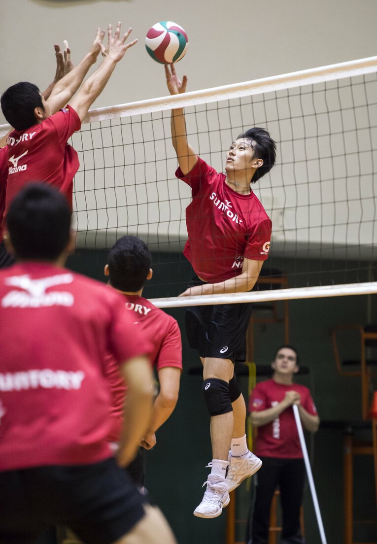 サントリー時代（2015年）©︎Takuya Sugiyama