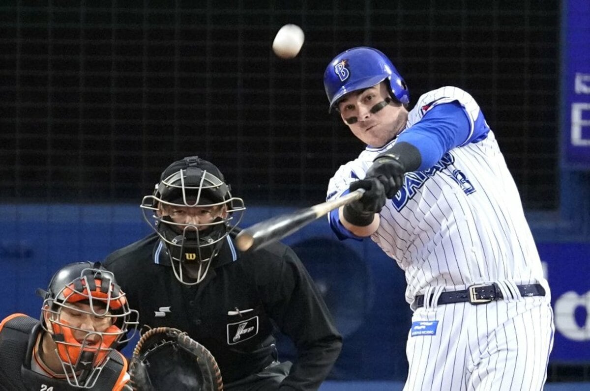 横浜DeNAベイスターズ　オースティン選手実使用 持ち味は全力プレー」元々ヤンキースの若手有望株だったDeNA