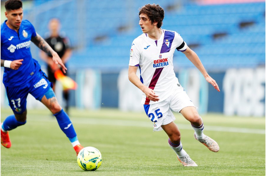 エイバルのブライアン・ヒル20歳©Daisuke Nakashima