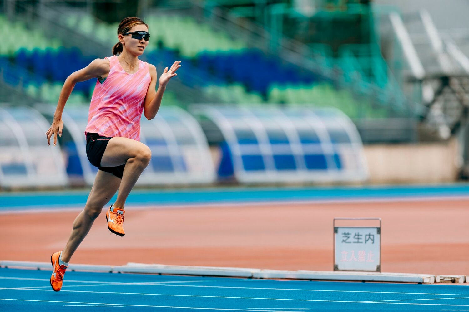 日々のトレーニングも「知ってもらう」ことでファンの思い入れも増す。「入り口は何でもいい」という高橋　©Kiichi Matsumoto