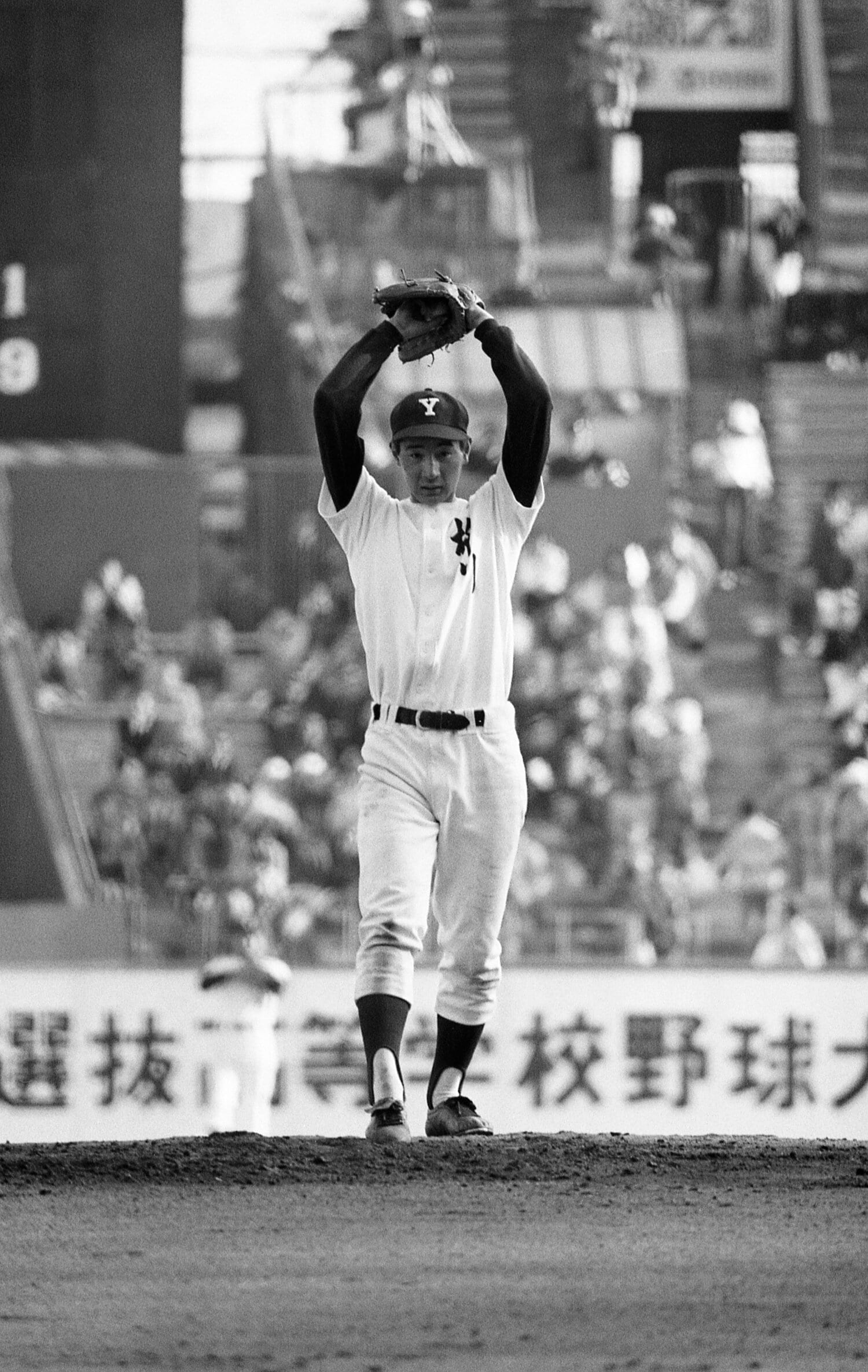 柳川高時代の中島輝士。社会人を経てドラフト1位で日本ハムに入団し、強打の野手として活躍した ©JIJI PRESS