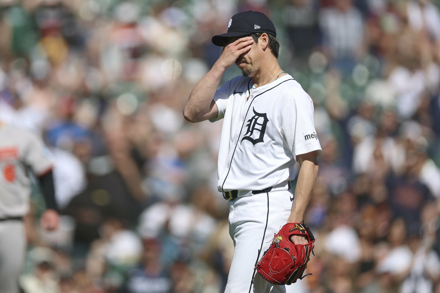 「自分自身の不安を抱いている」と話していた前田 ©Getty Images