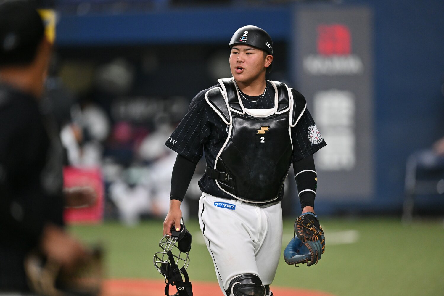 ロッテ松川虎生　©Hideki Sugiyama 