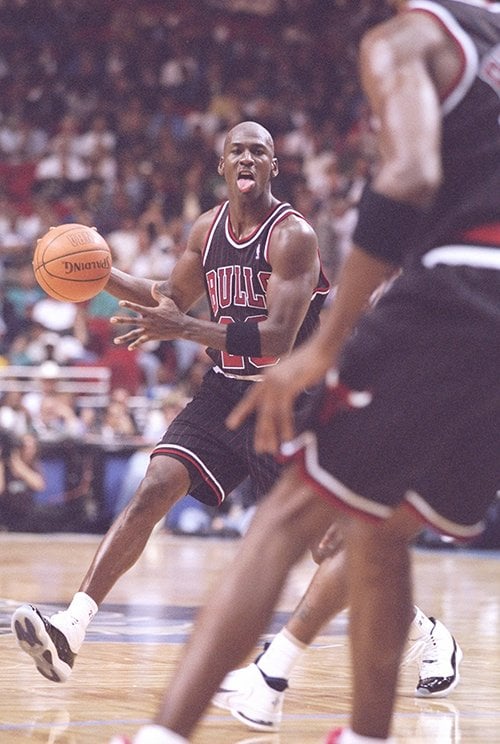 現役時代のマイケル・ジョーダン ©Getty Images