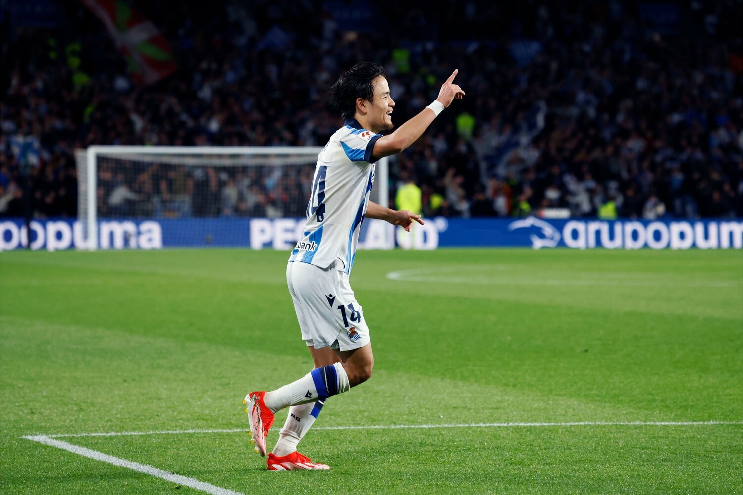 ゴールネットを揺らし喜んだのだが……