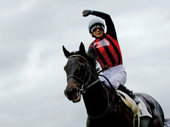 <徹底追跡>その後の王者たち――エイシンフラッシュ「復活の天覧競馬」。<Number Web> photograph by Kiichi Yamamoto
