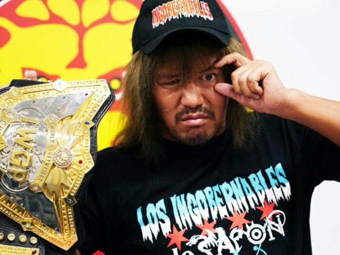 制御不能男・内藤哲也の“新世代へのホンネ”「辻陽太は頭五つぐらい抜けている」…喧嘩屋モクスリーと大一番も「このベルトはオレのことが好き」＜Number Web＞ photograph by Essei Hara