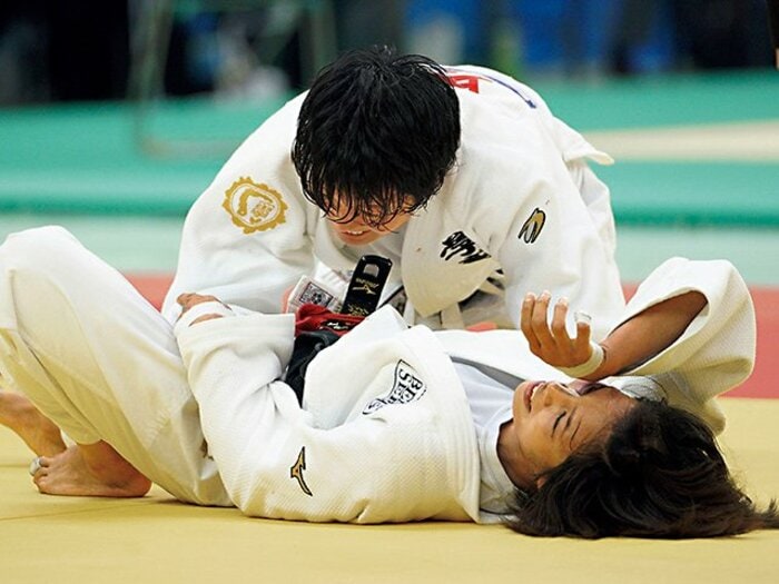 <現役最終戦に秘めた思い(14)>松本薫「投げられた瞬間、気持ちよかった」<Number Web> photograph by KYODO