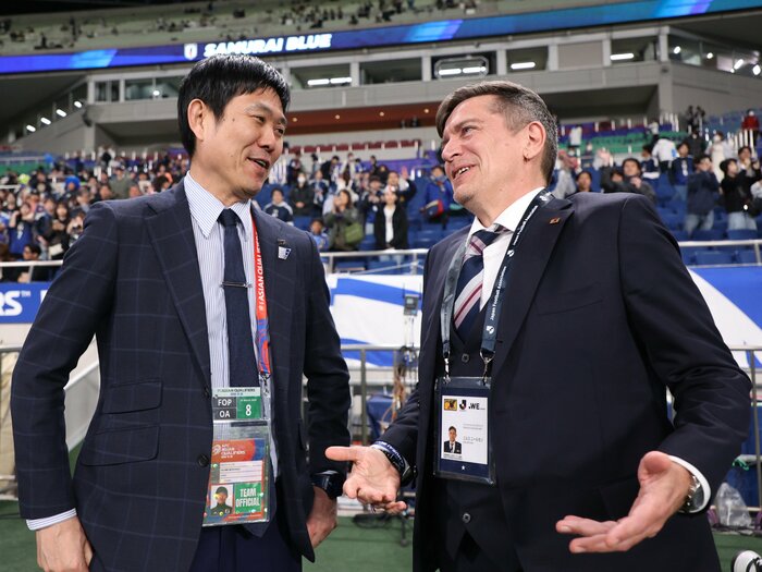 「ゴミが落ちてない！」息子はポケモン好き…なでしこデンマーク人監督が驚く“日本代表の国民性”「モリヤス監督、超ハードワーキングだ」＜Number Web＞ photograph by JFA/AFLO