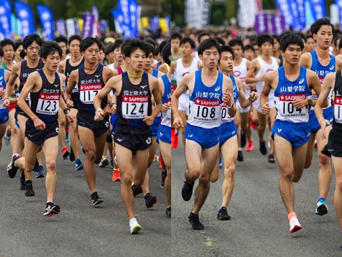 上級生の底力に期待の国士舘大学。山梨学院大学は本大会にベストで臨めるか。＜Number Web＞ photograph by Yuki Suenaga