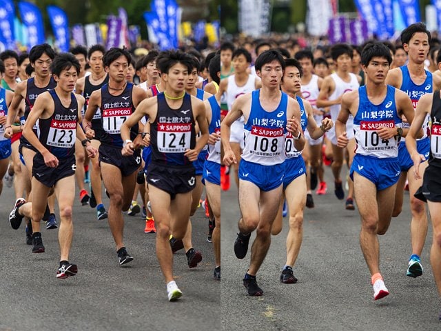 上級生の底力に期待の国士舘大学。山梨学院大学は本大会にベストで臨めるか。 - 駅伝 - Number Web - ナンバー