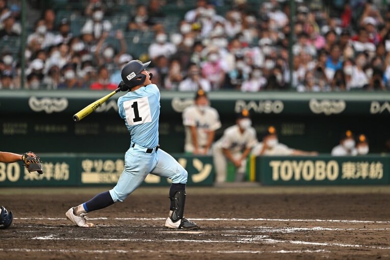 【3回戦・対海星戦】あの満塁弾の打席　©Nanae Suzuki