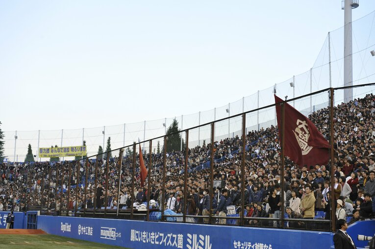 紺碧の空は古関作曲だ　©Sports Graphic Number