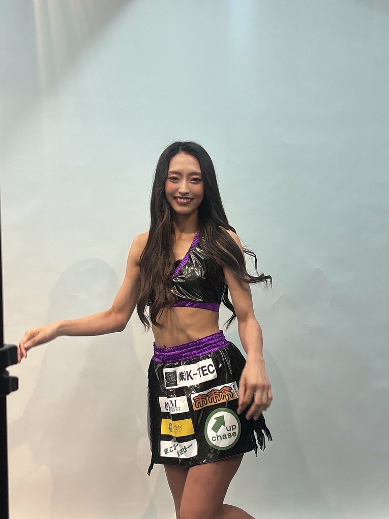 現在はプロデビューから7戦7勝（3KO）のRiNRiNさん　©本人提供