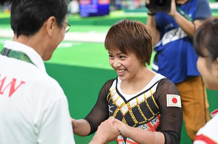 リオ五輪の村上 ／ photograph by JMPA
