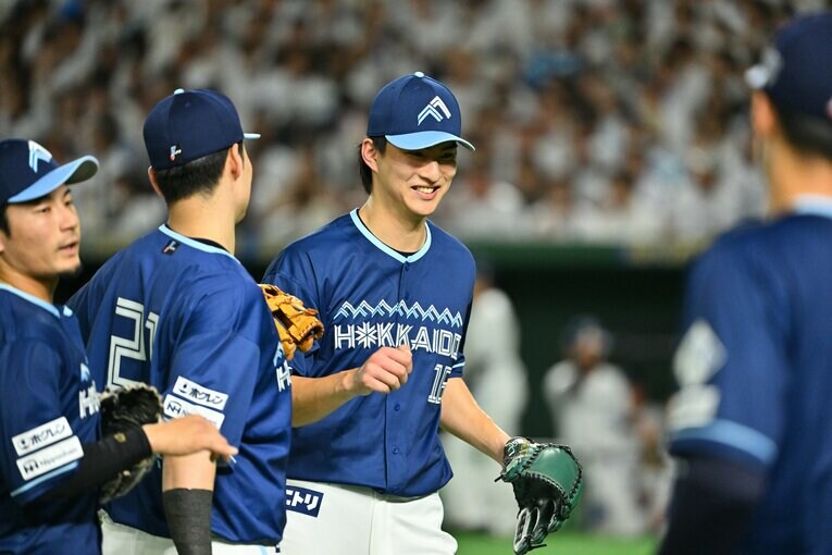 【イケメン選手もたくさん！】日本ハムの194cm右腕…今季大ブレイク中の達孝太21歳　©Hideki Sugiyama