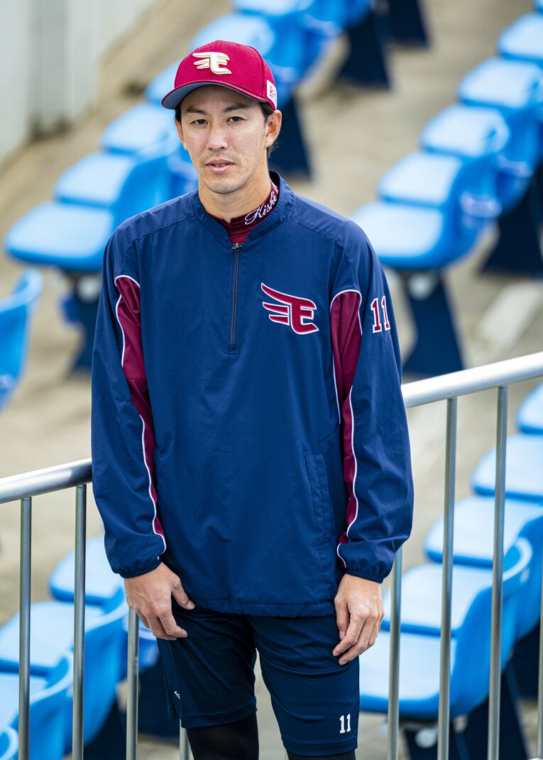 楽天でプレーする岸孝之（宮城県名取北高）。高校時代は無名　©BUNGEISHUNJU