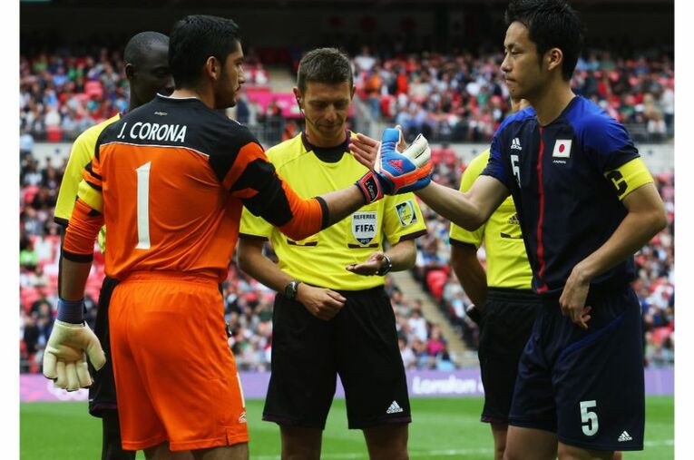 ロンドン五輪でキャプテンを務めた吉田©Getty Images