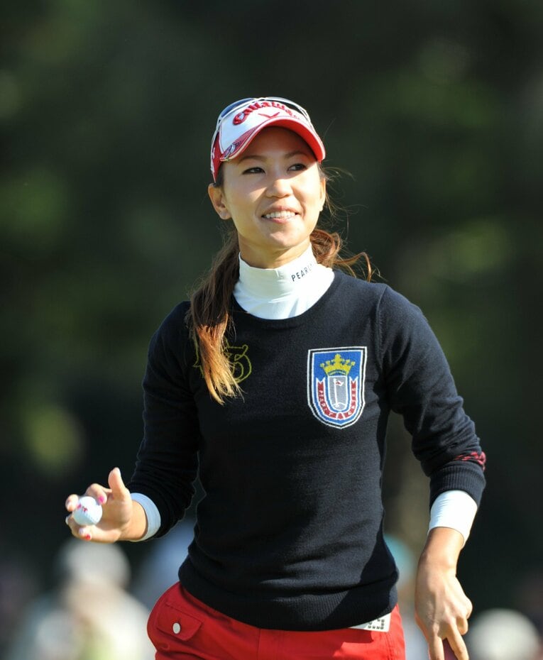 上田桃子（2011年ダイキン・オーキッドレディスゴルフトーナメント）　©︎Takashi Shimizu