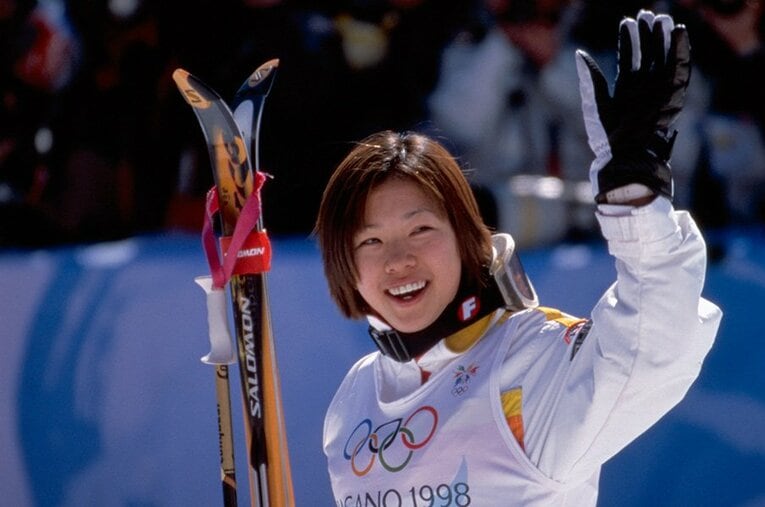 里谷多英 ／ photograph by Sports Graphic Number/JMPA