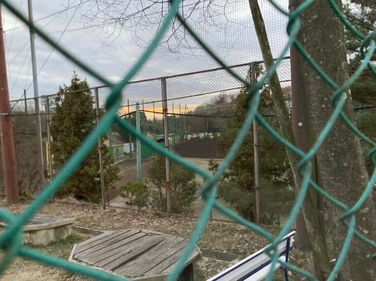 大阪桐蔭の練習場（2022年）　©︎Hideki Sugiyama