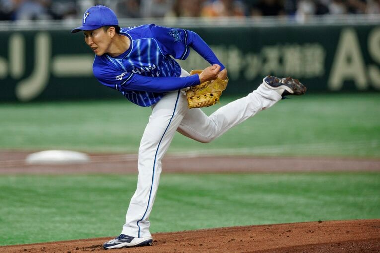 大貫もプロ入り前の大学時代にトミー・ジョン手術を受けた　©Kiichi Matsumoto