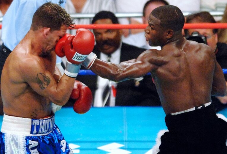 2005年6月のアルツロ・ガッティ（カナダ）戦　©Naoki Fukuda