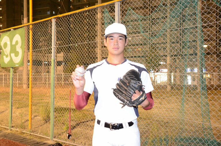 ドラフト指名を控えて、抱負を語っていた山下舜平大。プロ3年目で飛躍の時を迎えている　©︎Yasuko Maeda