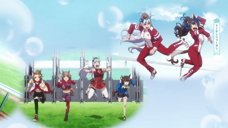 有名なあのシーンの再現も　©2023 アニメ「ウマ娘 プリティーダービー Season 3」製作委員会