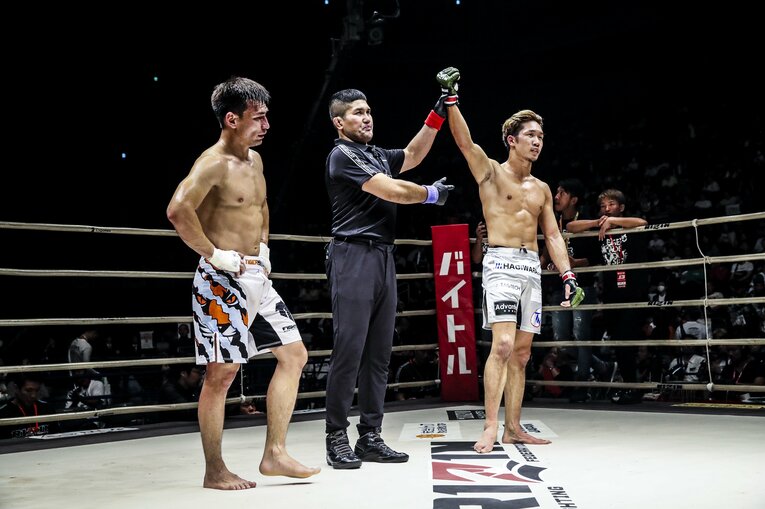 判定3-0でRIZIN2連勝となった　©RIZIN FF Susumu Nagao