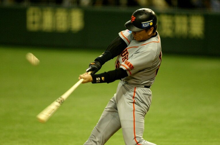 松井秀喜 ／ photograph by Kazuaki Nishiyama