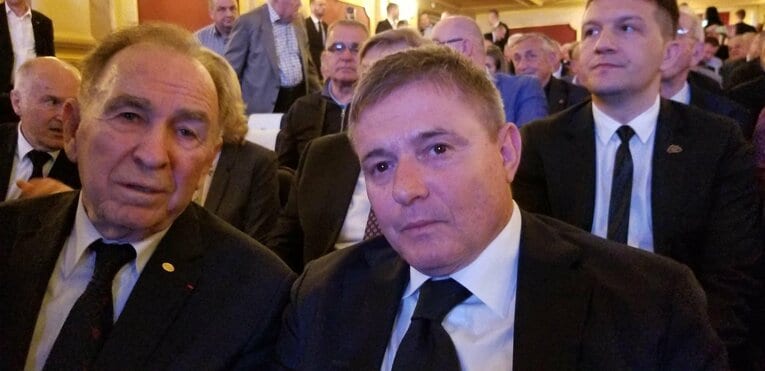 追悼セレモニーには元ユーゴスラビア代表のストイコビッチらの姿も　©︎Shuichi Tamura