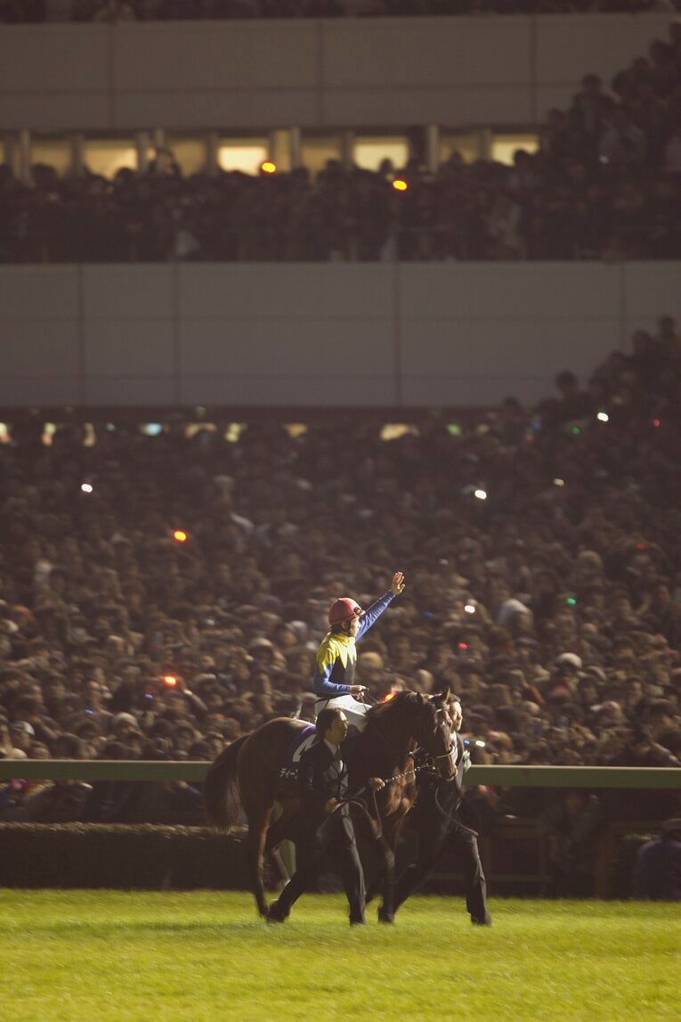 2006年の有馬記念を最後にターフを去ったディープインパクト　©Takuya Sugiyama