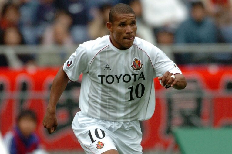 名古屋グランパス時代のウェズレイ ／ photograph by Tamon Matsuzono