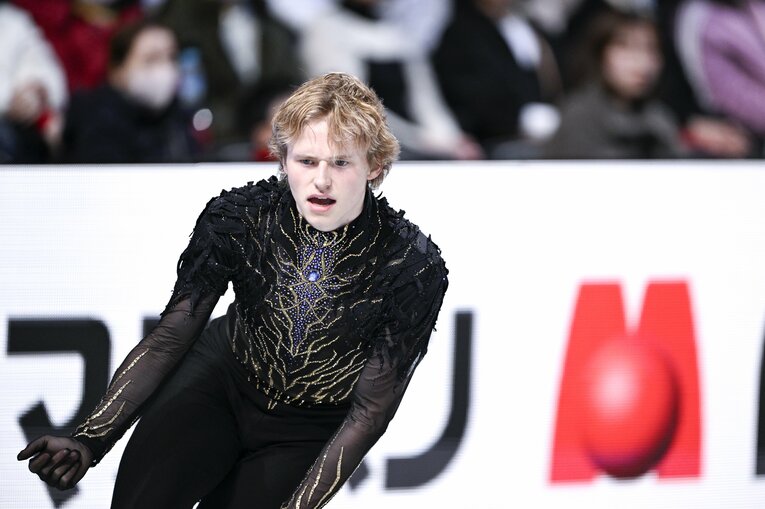 GPファイナルで圧巻の優勝を果たしたイリア・マリニン　©Asami Enomoto