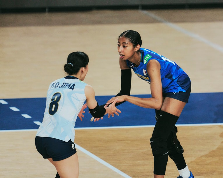 宮部藍梨（VNLセルビア戦）©︎Yuki Suenaga