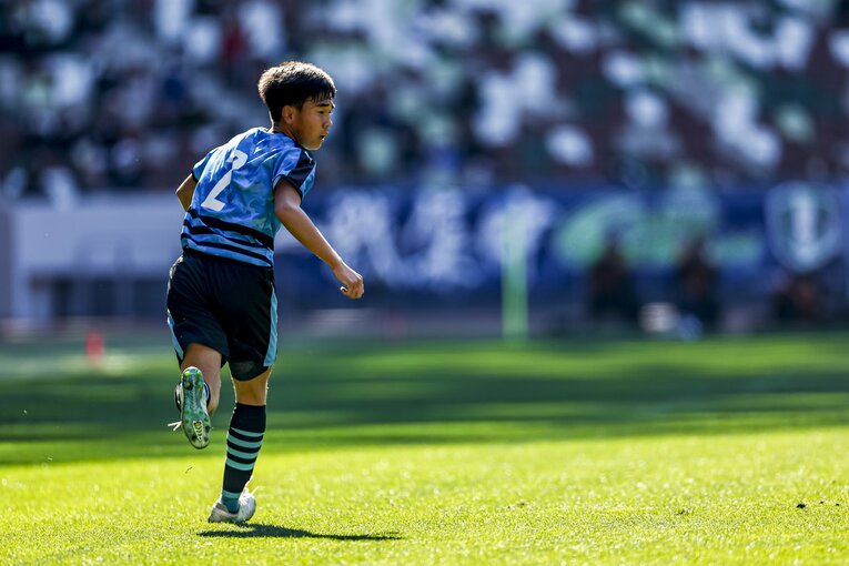 岡山学芸館・福井慎（3年）　©︎Kiichi Matsumoto