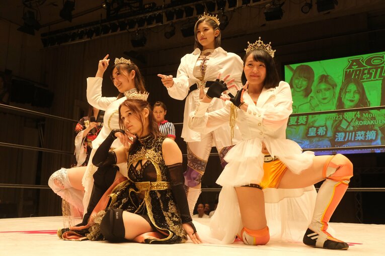 澄川率いる「THE ROYAL」はユニットトーナメントでも優勝　©Norihiro Hashimoto