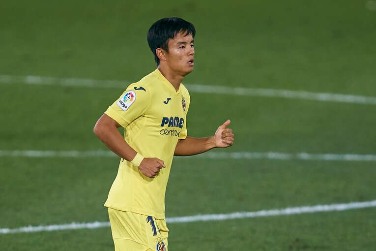 開幕戦に登場した久保建英　©Getty Images